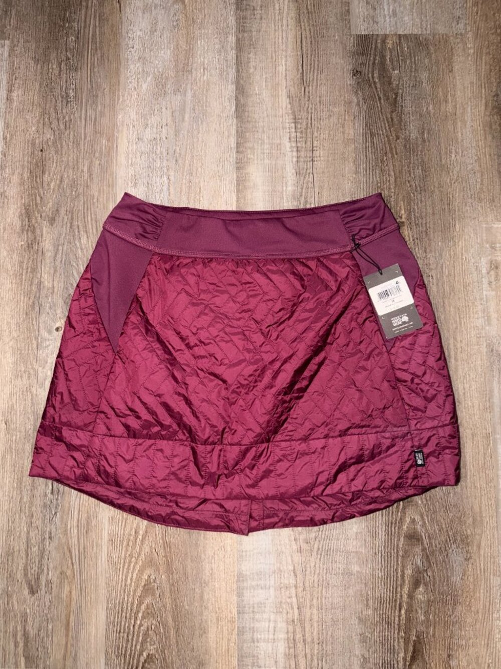 Mountain Hardware Women’s Trekkin Insulated Mini Skirt Sugar Plum Size Medium